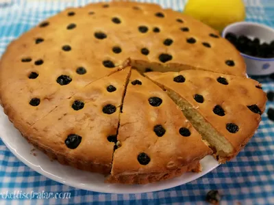 Kuru Yaban Mersinli Kek