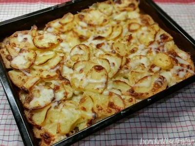 Fırında Kremalı Patates Tarifi